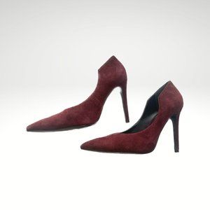 Kendall & Kylie burgundy heels